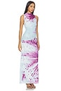 view 3 of 4 ROBE ODETTE in Blue Orchid