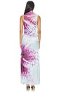 view 4 of 4 ROBE ODETTE in Blue Orchid