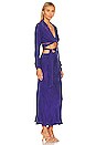 view 2 of 4 Encore Wrap And Tie Midi Dress in Midnight