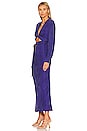 view 3 of 4 Encore Wrap And Tie Midi Dress in Midnight