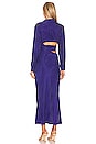 view 4 of 4 Encore Wrap And Tie Midi Dress in Midnight