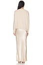 view 4 of 4 Rhyme Combo Slip Knit Dress in Champagne