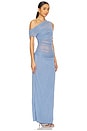 view 2 of 4 Thea Mesh Dress in Cornflower