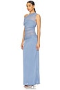 view 3 of 4 Thea Mesh Dress in Cornflower