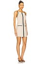 view 2 of 3 Refine Mini Dress in Beige & Black