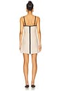 view 3 of 3 Refine Mini Dress in Beige & Black