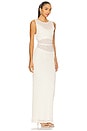 view 2 of 3 Love Cowl Mesh Dress in Cream
