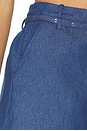 view 6 of 6 Quinn Short in Mid-wash Blue