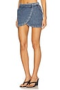 view 3 of 6 JUPE-SHORT EN JEAN DAWN in Vintage Blue