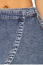 view 6 of 6 JUPE-SHORT EN JEAN DAWN in Vintage Blue