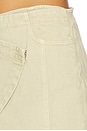 view 6 of 6 Verve Denim Skort in Pistachio