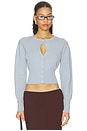 view 1 of 4 Alani Cardigan in Whisper Blue