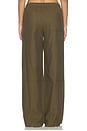 view 6 of 7 PANTALON LARGE REMY in Deep Khaki