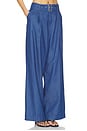 view 1 of 6 PANTALÓN PIERNA ANCHA QUINN in Mid-wash Blue