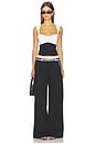 view 6 of 6 Britta Pants in Black & Chalk