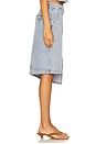 view 2 of 6 Etch Denim Skirt in Heritage Blue