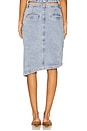 view 4 of 6 Etch Denim Skirt in Heritage Blue