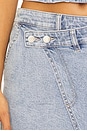 view 6 of 6 Etch Denim Skirt in Heritage Blue