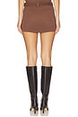 view 4 of 6 Elsa Knit Mini Skirt in Mocha