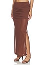 view 4 of 6 FALDA MAXI SELEN in Mocha