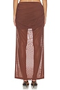 view 5 of 6 FALDA MAXI SELEN in Mocha