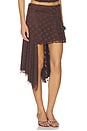 view 2 of 6 Blyth Skirt in Chocolate