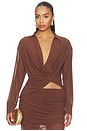 view 1 of 5 Selen Shirt in Mocha