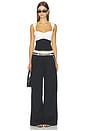view 5 of 4 Britta Bodice Top in Black & Chalk