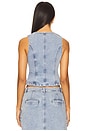 view 3 of 4 Etch Denim Bodice in Heritage Blue