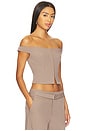 view 2 of 4 Kennedy Top in Taupe