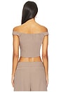 view 3 of 4 Kennedy Top in Taupe