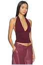 view 2 of 4 Alora Top in Plum
