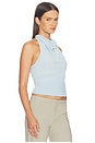 view 2 of 4 Ada Halter Top in Whisper Blue