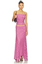view 4 of 4 TOP SIN TIRANTES ZURI in Mauve