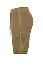 view 3 of 5 Coby Short in Khaki Green