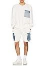 view 6 of 6 Henry Cargo Short in White