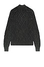 view 2 of 4 Lucas Cable Sweater in Black Washed