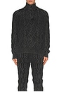 view 3 of 4 Lucas Cable Sweater in Black Washed