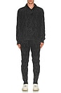 view 4 of 4 Lucas Cable Sweater in Black Washed