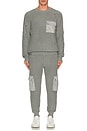 view 4 of 4 Devin Sweater in Heathered Grey