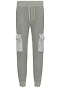 view 1 of 6 Patrick Jogger in Heathered Grey