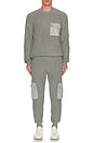 view 6 of 6 Patrick Jogger in Heathered Grey