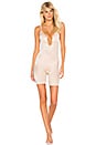 view 1 of 3 Suit Your Fancy Bodysuit in Champagne Beige