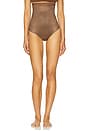 view 1 of 4 Spanxshape Invisible High Waisted Thong in Chestnut Brown