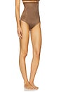 view 2 of 4 Spanxshape Invisible High Waisted Thong in Chestnut Brown