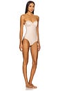 view 3 of 4 Spanxsculpt Suit Your Fancy Strapless Bodysuit in Champagne Beige