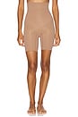 view 1 of 4 Spanxsculpt Seamless Power High Waisted Short in Cafe Au Lait
