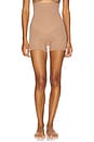 view 1 of 4 Spanxsculpt Seamless Power High Waisted Shorty in Cafe Au Lait