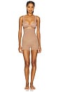 view 4 of 4 Spanxsculpt Seamless Power High Waisted Shorty in Cafe Au Lait