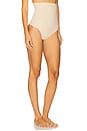 view 2 of 4 Spanxsculpt Seamless Power High Waisted Thong in Soft Nude